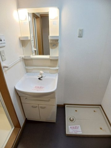 プラシード倉敷の洗面所