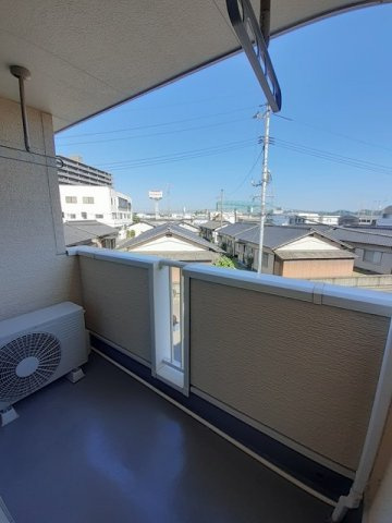 ミキハウスⅡＢのバルコニー