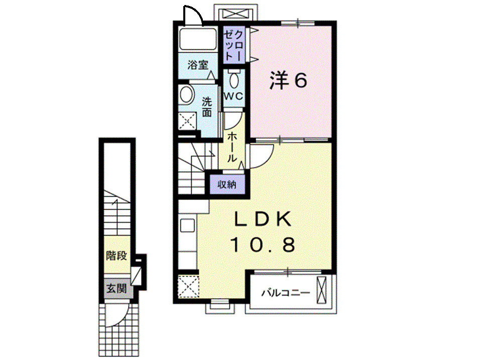 ミキハウスⅡＢの間取り