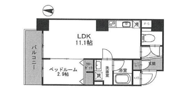 【間取り】 | M：COURT新町