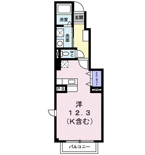 チアフルホームＣの間取り