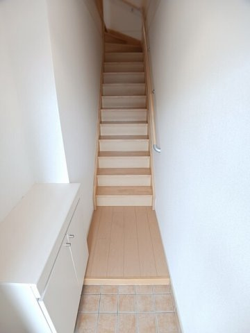 グリュックスＢの玄関