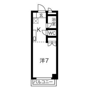 ラルーチェ若宮の間取り