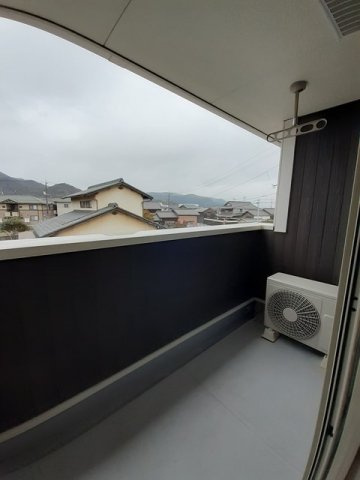 ビッグフォレストⅢのバルコニー