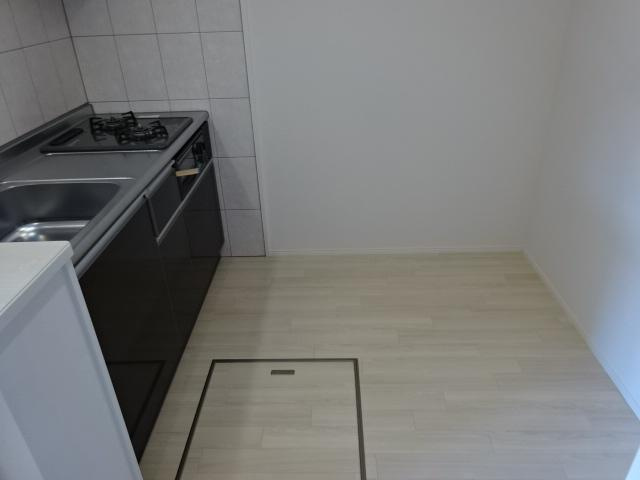クレールのキッチン|キッチン床下収納