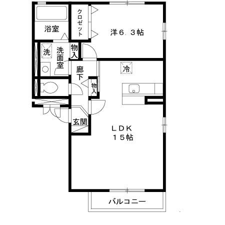 【間取り】 | リビングタウンなかもず　Ａ棟