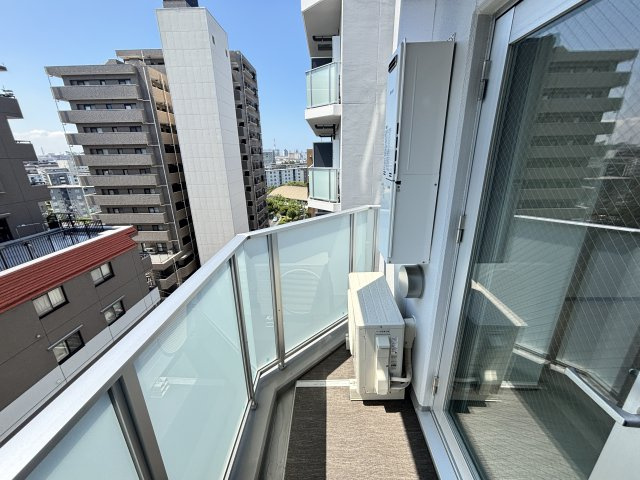 開放的で明るいバルコニーです★