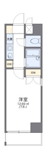 レオパレスＲＸ倉敷の間取り