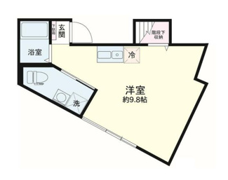 【間取り】 | カーサ町屋 | 間取りです。