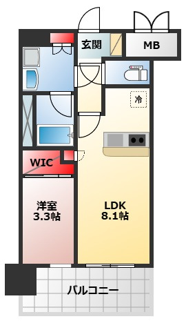 【間取り】 | スプランディッド堺東DUE
