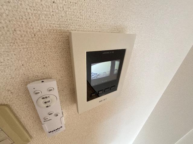 倉敷市羽島のアパートの内装|カメラ付インターホン