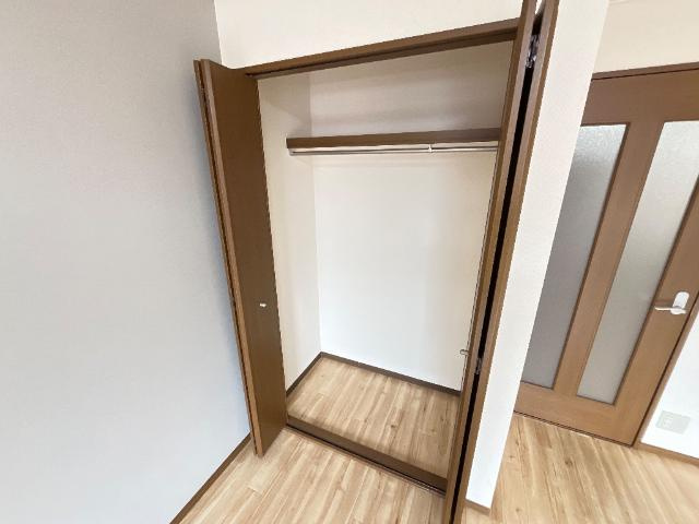 倉敷市羽島のアパートの収納|クローゼット