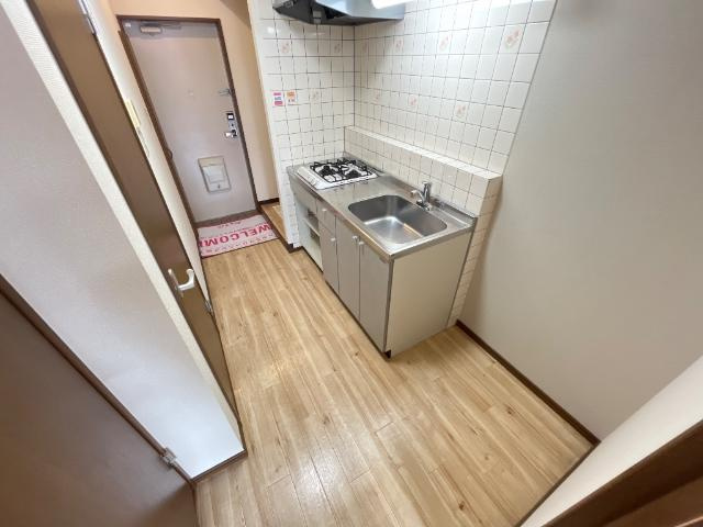倉敷市羽島のアパートのキッチン|キッチン