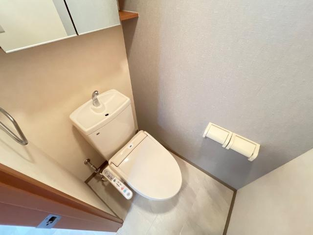 アベニール弐番館のトイレ|シャワー付トイレ