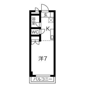 ラルーチェ若宮の間取り