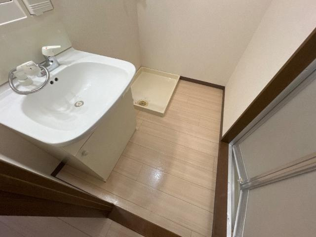 倉敷市四十瀬のアパートのその他|脱衣所
