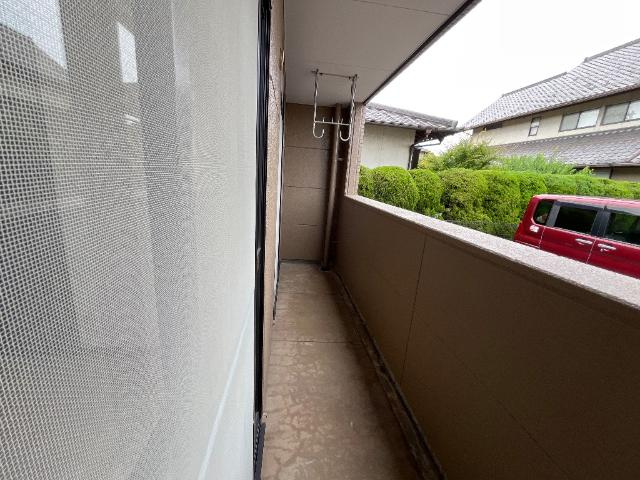 倉敷市四十瀬のアパートのその他|ベランダ