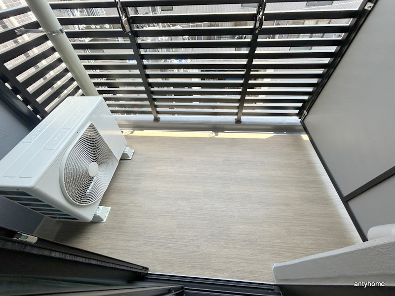 ArtizA瓦屋町Ⅰ　仲介手数料無料のバルコニー