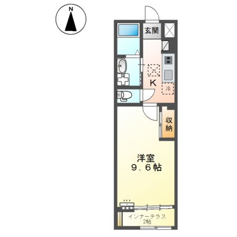 ディアコート中畝の間取り