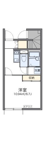 レオネクストＢＡＫＵＲＯＣＨＯの間取り