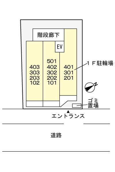 アーバングレースの区画図