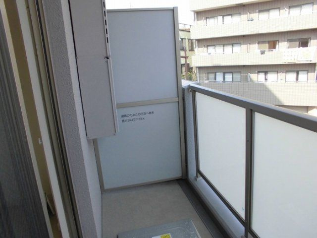 AREA385のバルコニー