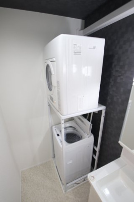【設備】 | あんしん+河合08-1075 | 室内洗濯機置き場