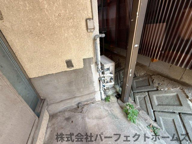 北中振1丁目戸建の設備|洗濯機置場です