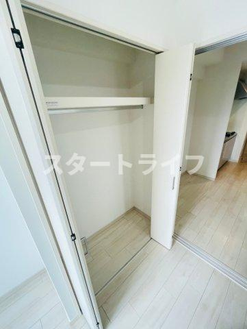 大阪市東淀川区東中島２丁目の賃貸マンションの収納