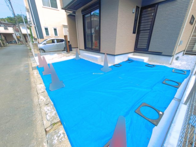 ふじみ野市亀久保の新築一戸建の駐車場