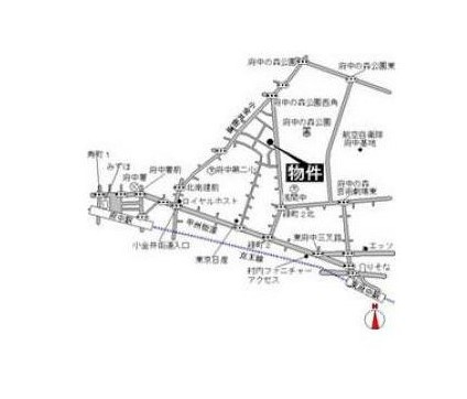 エステートピアサンの地図