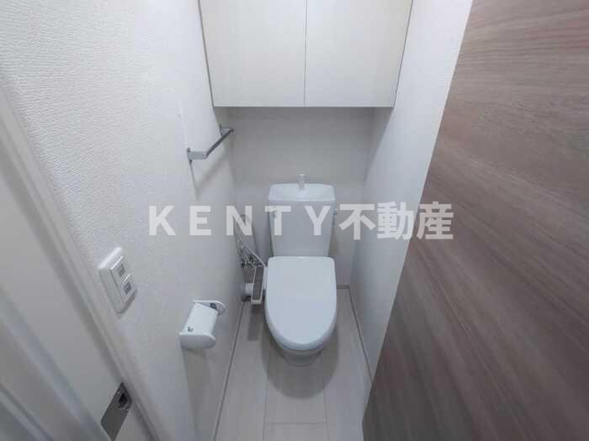 【トイレ】 | エクセリア中央 | 落ち着いた色調のトイレです