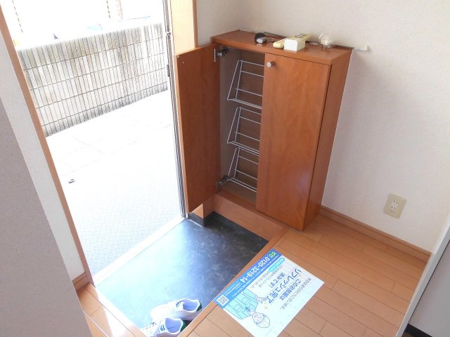 ソワサント上の丸の玄関