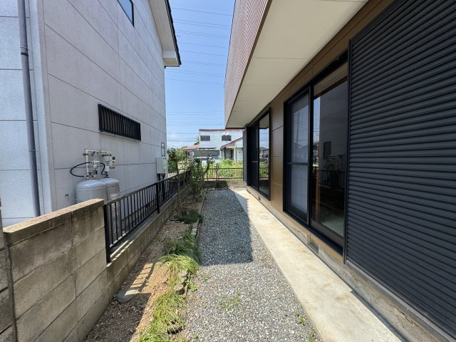 高崎市中居町　中古住宅の庭|高崎市中居町　中古住宅