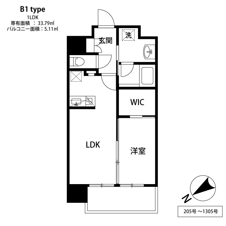新品家具付きマンション西中洲8(KaGood福岡)