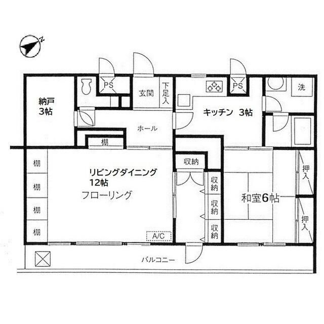 アーバン・ドヌールの間取り