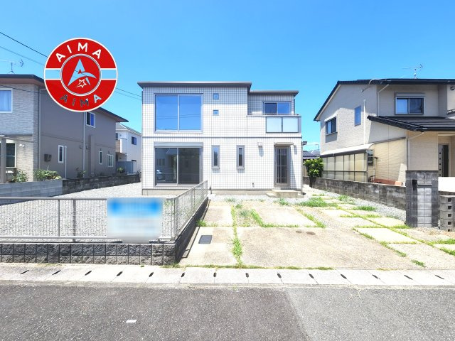 福岡市東区三苫2丁目の外観|デザイン性のある外観です。