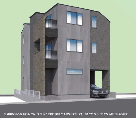【横浜市鶴見区江ケ崎町13-22全2棟新築戸建て】★仲介手数料無料★（新鶴見小学校・矢向中学校）