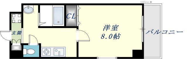 エムプラザ布施駅前の間取り