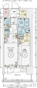 エステムコート名古屋ルノンの間取り