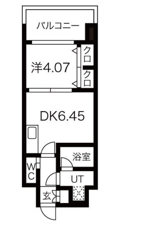 プレジオ布施EUROの間取り