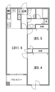 【間取り】 | 虎ノ門マリンガーデン | 間取りです。