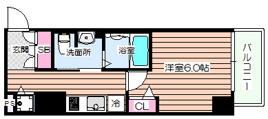 【間取り】 | セオリー大阪フルール