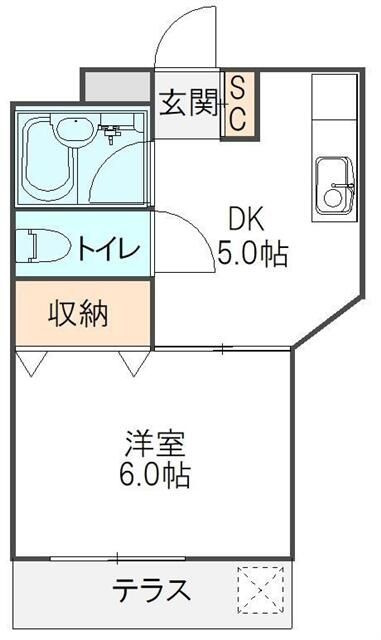 寺田マンションの間取り