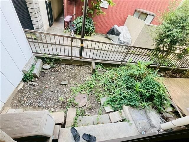 寺田マンションのバルコニー