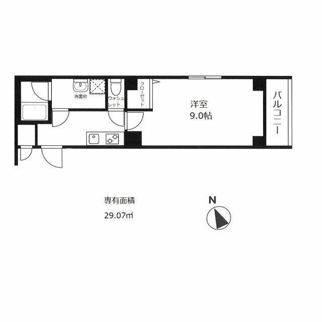 イル・フローラ越中島の間取り