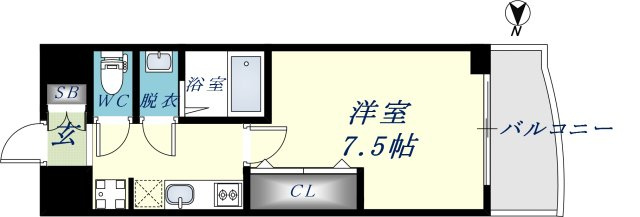 Luxe布施南の間取り