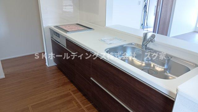 南丹市園部町城南町新築戸建て住宅のキッチン