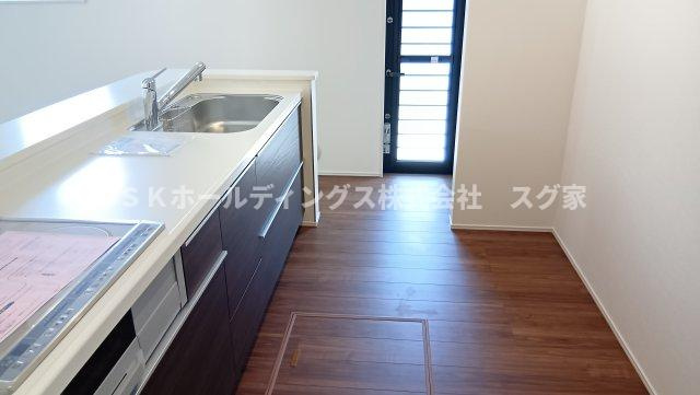 南丹市園部町城南町新築戸建て住宅のキッチン