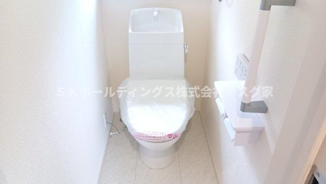 南丹市園部町城南町新築戸建て住宅のトイレ